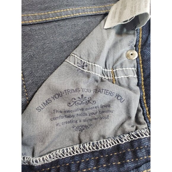 Lee Jeans Womens 14 Straight Denim Pants Ladies Medium Stretch Bootcut - Picture 6 of 12